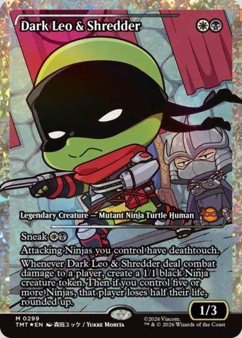 Dark Leo & Shredder | Mint & Hood Card Games