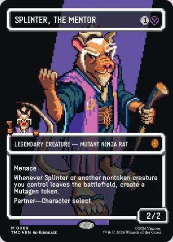サージ・Foil 導き手、スプリンター/Splinter, the Mentor Splinter, the Mentor | Busca de Cartas | LigaMagic