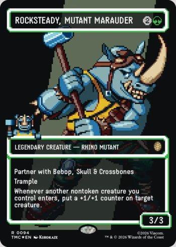 Teenage Mutant Ninja Turtles Commander (Pixel Cards) - Magic: The