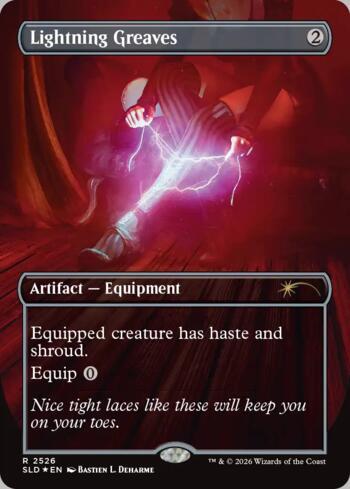 Grevas Faiscantes / Lightning Greaves - MTG Brasil