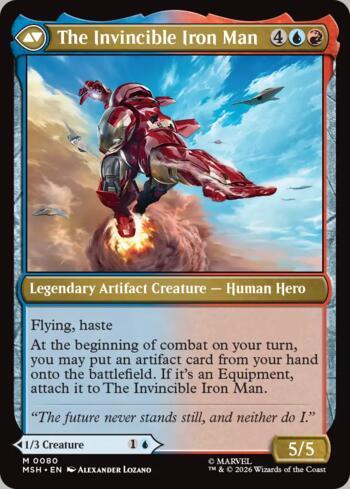 THE INVINCIBLE アイアンマン　SP Tony Stark | Busca de Cartas | LigaMagic