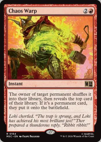 Distorção Caótica / Chaos Warp | Busca de Cartas | LigaMagic