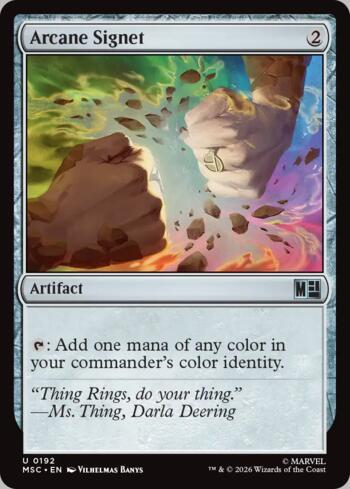Sinete Arcano / Arcane Signet | Busca de Cartas | LigaMagic