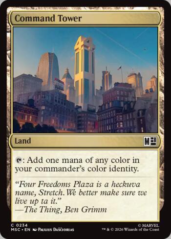 Torre de Comando / Command Tower | Busca de Cartas | LigaMagic