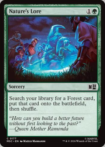 Sabedoria da Natureza / Nature's Lore - MTG Brasil