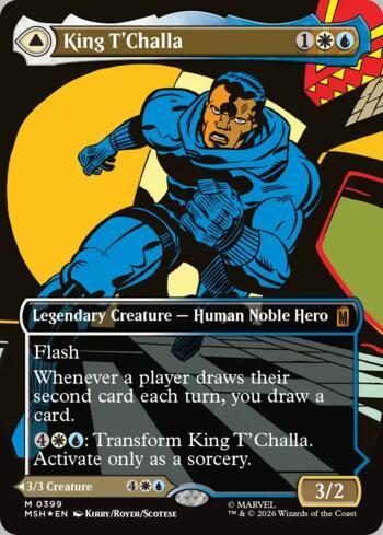 281 MARVEL MTG ティ・チャラ王 / King T'Challa King T'Challa | Busca de Cartas | LigaMagic