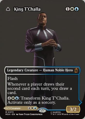 281 MARVEL MTG ティ・チャラ王 / King T'Challa King T'Challa | Busca de Cartas | LigaMagic