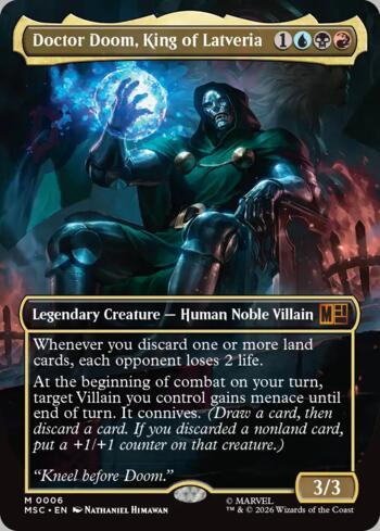 Doctor Doom, King of Latveria | Bem-Vindo a Freitas TCG ! A Maior