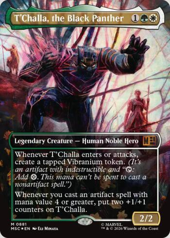 T'Challa, the Black Panther | Busca de Cartas | LigaMagic