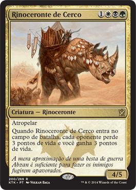 Rinoceronte de Cerco / Siege Rhino
