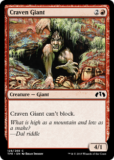 Gigante Covarde / Craven Giant
