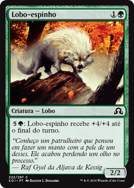 Lobo-espinho / Quilled Wolf