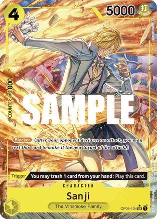 EXO カイ トレカ Sunny10 サニーテン Sanji (OP04-104-A) | Busca de Cartas | LigaOnePiece