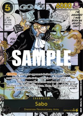 Sabo (OP04-083-AA) | Busca de Cartas | LigaOnePiece