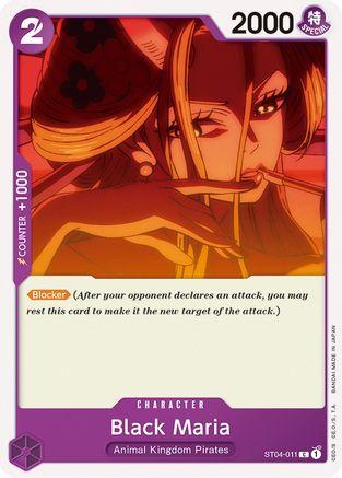 OP01-111 Black Maria - R - Holo Romance Dawn One Piece Card Game