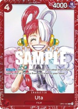 Uta (Premium Card Collection -ONE PIECE FILM RED Edition-) (#OP01-005-CC)