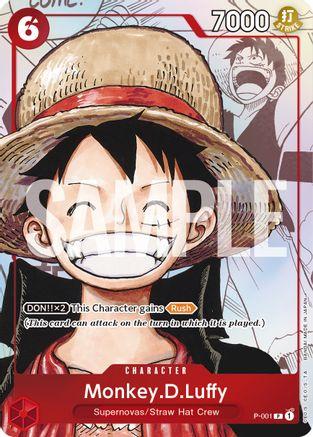 Monkey.D.Luffy (001) - Starter Deck 1: Straw Hat Crew - One Piece Card Game