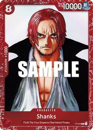 Shanks (Premium Card Collection -ONE PIECE FILM RED Edition-) (#P-016-CC)