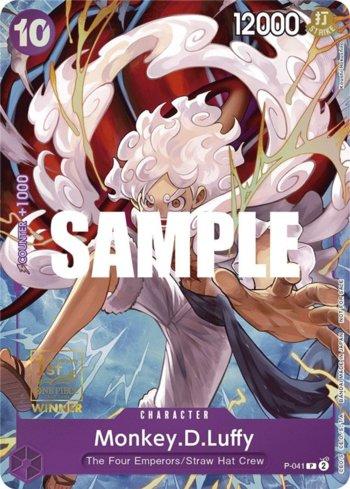 Monkey.D.Luffy (041) (1st Anniversary Tournament) (P-041-AT