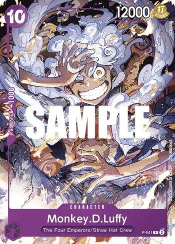 その他 L GEAR SOLID Trading Card #041 HIPPO Monkey.D.Luffy (041) (P-041) | Busca de Cartas | LigaOnePiece