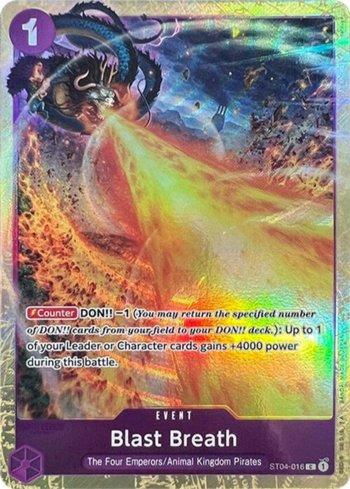 Blast Breath (Premium Card Collection -Best Selection Vol. 1-) (#ST04-016-BS)