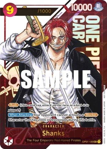 Shanks (Championship 2023) [Serial Number] (OP01-120-SN) | Busca