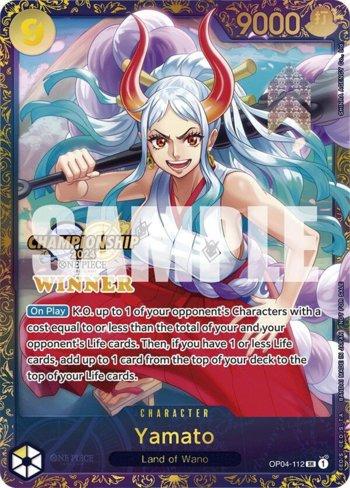 Yamato (Championship 2024 Finals Winner) (OP04-112-CW) | Busca de