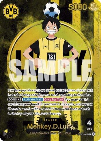 Monkey.D.Luffy (BVB x One Piece Campaign) (#ST13-003-BO) - Epic