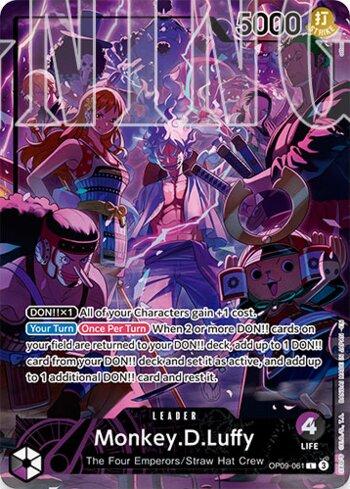 Monkey.D.Luffy (English Version 2nd Anniversary Set) (OP09-061-SA