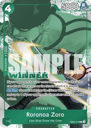 Roronoa Zoro (Winner Pack 2025 Vol. 3) (#EB02-019-WP) - Epic Game