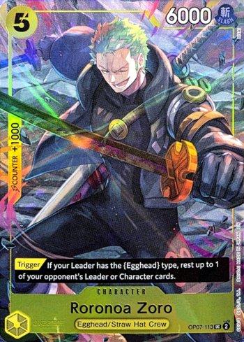 Roronoa Zoro (Illustration Box Vol.3) (#OP07-113-IB) - MTG Brasil
