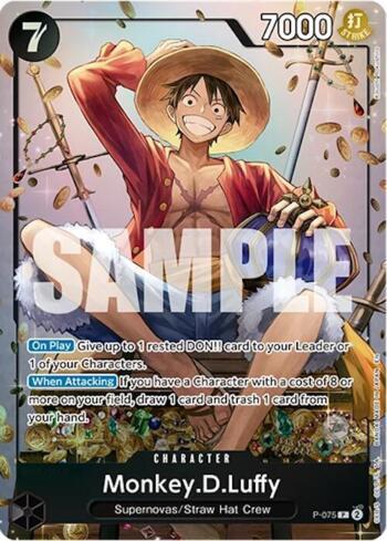 Monkey.D.Luffy (Tin Pack Set Vol. 2) (P-075-TP) | Busca de Cartas
