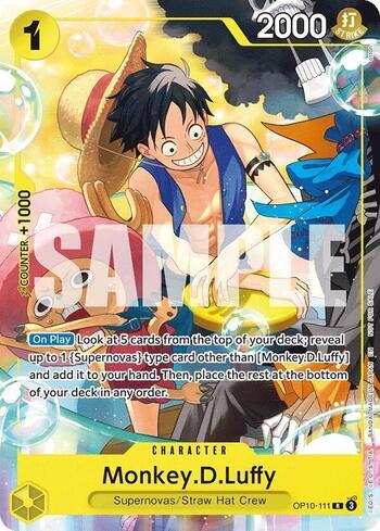 Monkey.D.Luffy (Welcome Pack 2026 Vol.1) (OP10-111-WP) | Busca de