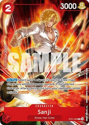 Sanji (Welcome Pack 2026 Vol.1) (#ST21-003-WP) | Turno Zero TCG