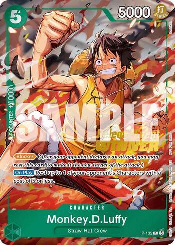 Monkey.D.Luffy (OP16 Release Event Winner) (#P-135-RW) | Main Deck