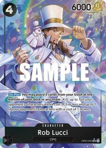 Rob Lucci (093) (Alternate Art) (OP05-093-AA) | Busca de Cartas