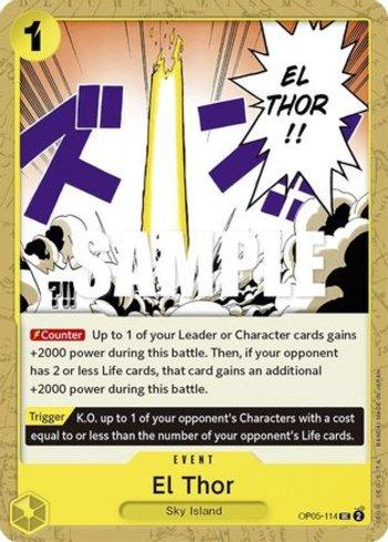 El Thor (OP05-114) | Busca de Cartas | LigaOnePiece