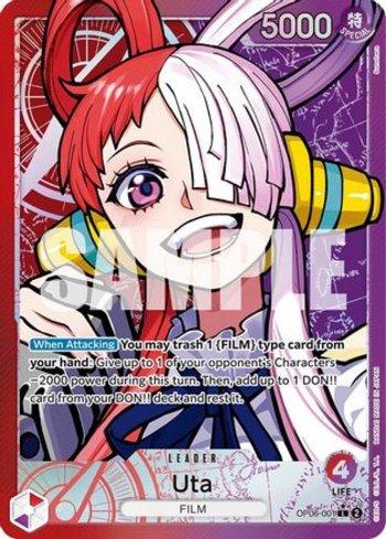 Uta (Alternate Art) (OP06-001-AA) | Busca de Cartas