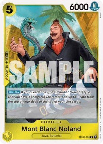 Mont Blanc Noland (OP08-109) | Busca de Cartas | LigaOnePiece