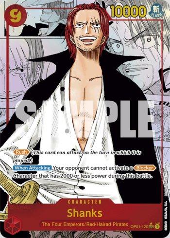 Shanks (Manga) (#OP01-120-MA) - Mont