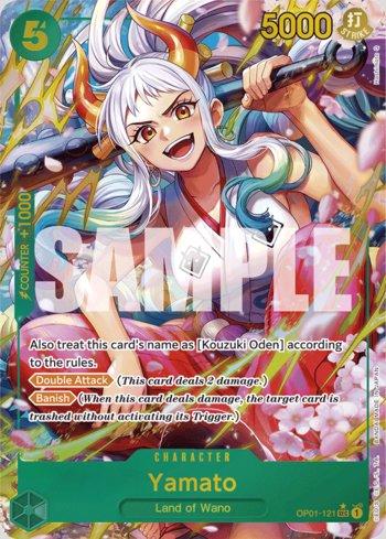 Yamato (121) (Alternate Art) (#OP01-121-AA) - Epic Game - A loja