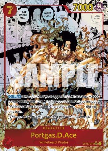 Portgas.D.Ace (Manga) (OP02-013-MA) | Busca de Cartas | LigaOnePiece