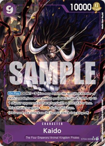 Kaido (003) (Alternate Art) (#ST04-003-AA) - Epic Game - A loja de
