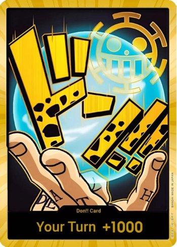 DON!! Card (Trafalgar Law) (Gold) (DON-PRB25-G) | Busca de Cartas