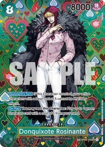 Donquixote Rosinante (SP) (OP04-119) | Busca de Cartas | LigaOnePiece