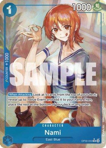 【ONE PIECE】ナミ　Rパラレル　OP09-050 Nami (050) (Parallel) (OP09-050-P) | Busca de Cartas | LigaOnePiece