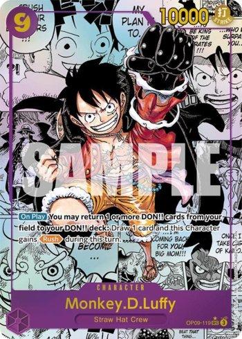 Monkey.D.Luffy (119) (Parallel) (OP09-119-P) | Busca de Cartas