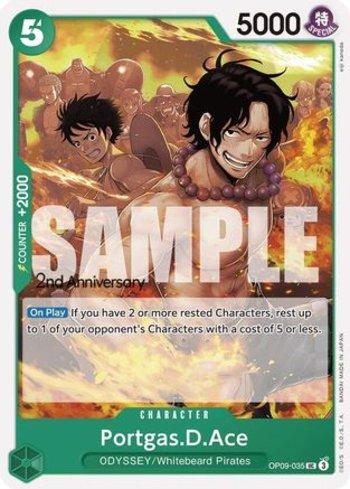 Portgas.D.Ace (OP09-035) | Busca de Cartas | LigaOnePiece