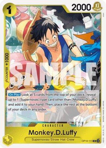 Monkey.D.Luffy (111) (OP10-111) | Busca de Cartas | LigaOnePiece