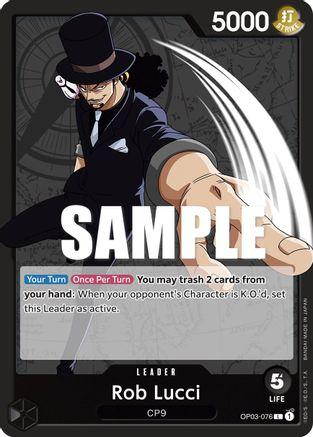 Rob Lucci (OP03-076) | Busca de Cartas | LigaOnePiece